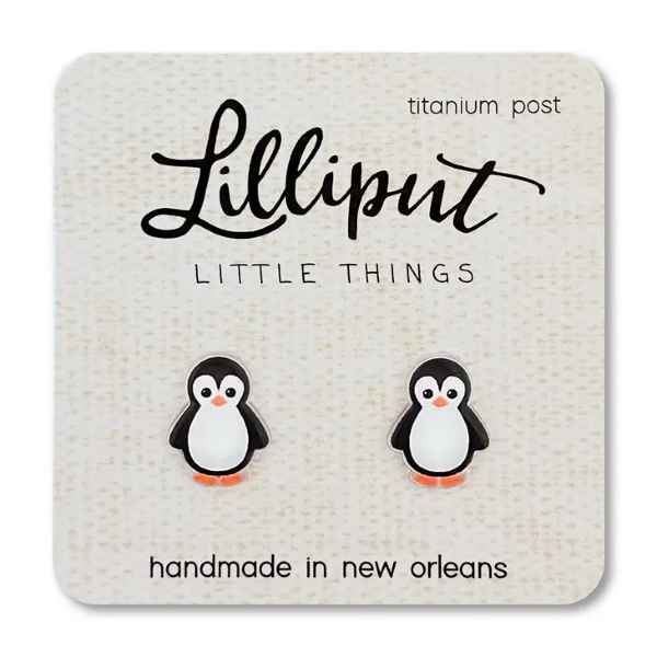Penguin Earrings