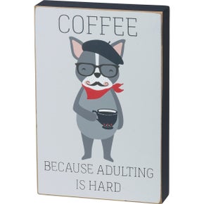 Coffee Block Sign
