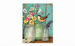 FLOWER JARS ADDRESS BOOK