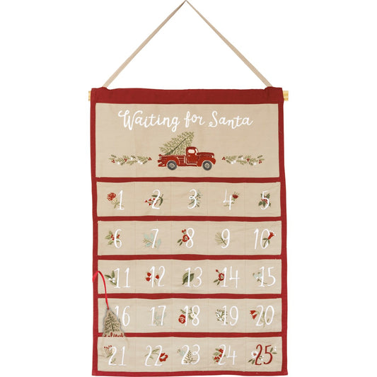 Waiting For Santa Wall Countdown