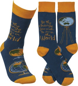 Be The Change Socks