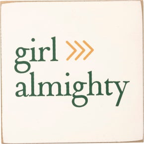 Block Magnet - Girl Almighty