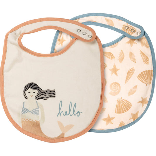 Mermaid Bib Set