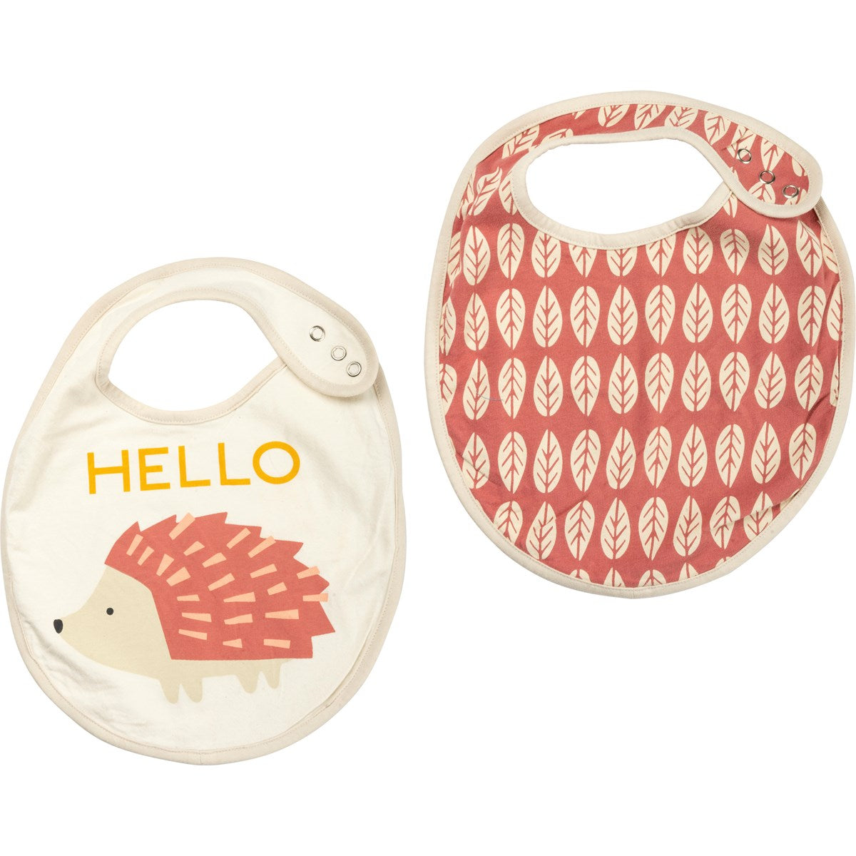 Hedgehog Bib Set