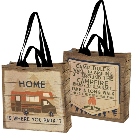 Camp Rules Market Tote