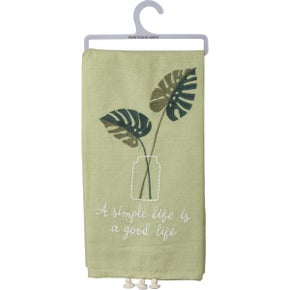 A Simple Life Dish Towel