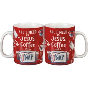 JESUS AND COFFEE MUG