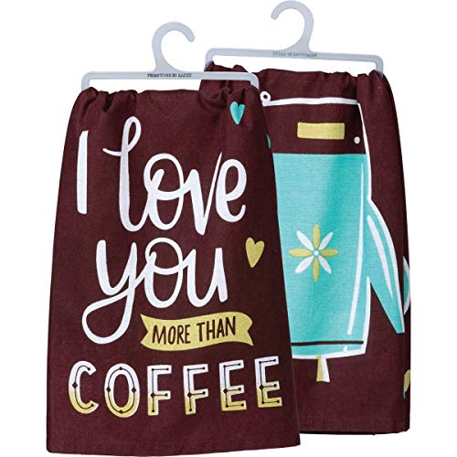 MORE THAN COFFEE Dish Towel