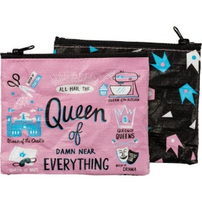 Queen Zipper Pouch