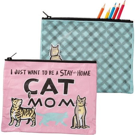 Cat Mom Zipper Pouch