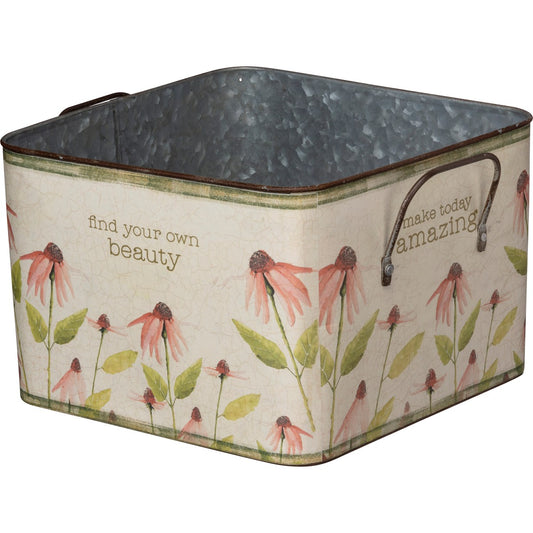 Find Your Own Beauty Metal Tin
