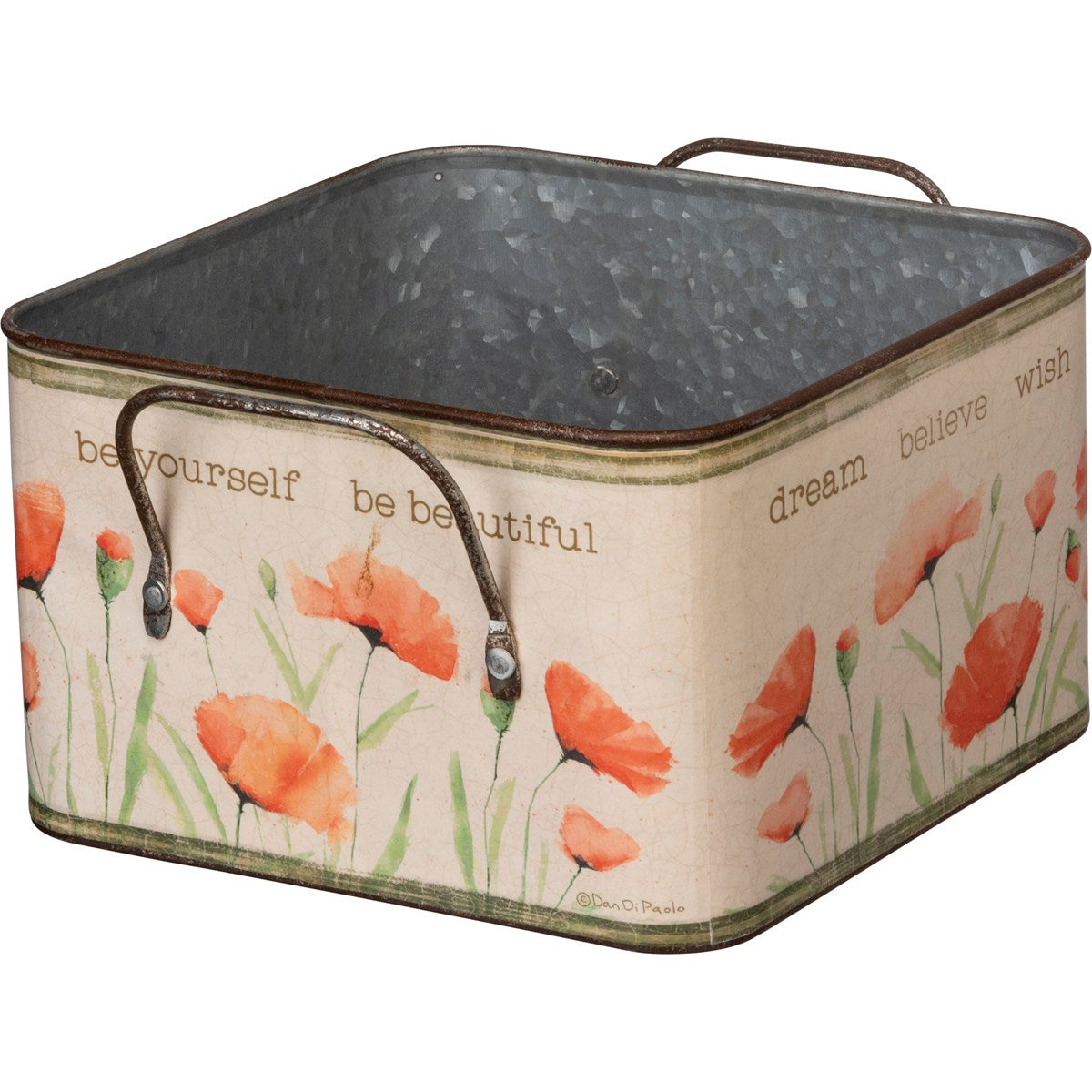 Be Beautiful Metal Tin