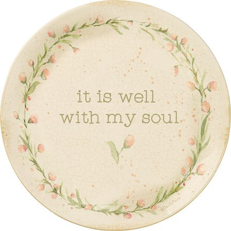 WELL WITH MY SOUL PLATE