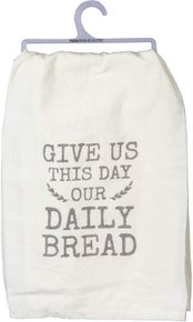 Daily Bread Flour Sack Dish Towel