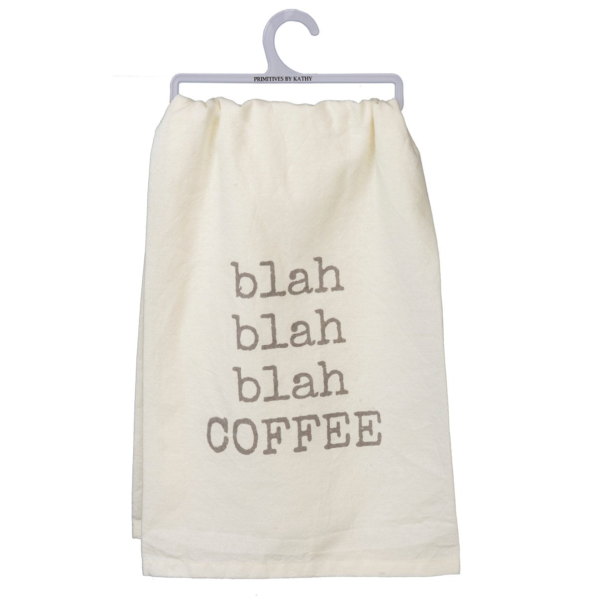 Blah Blah Blah Coffee Flour Sack Towel