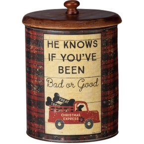 Bad or Good Treat Canister