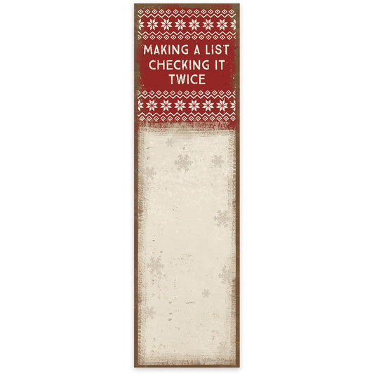 Making A List Notepad