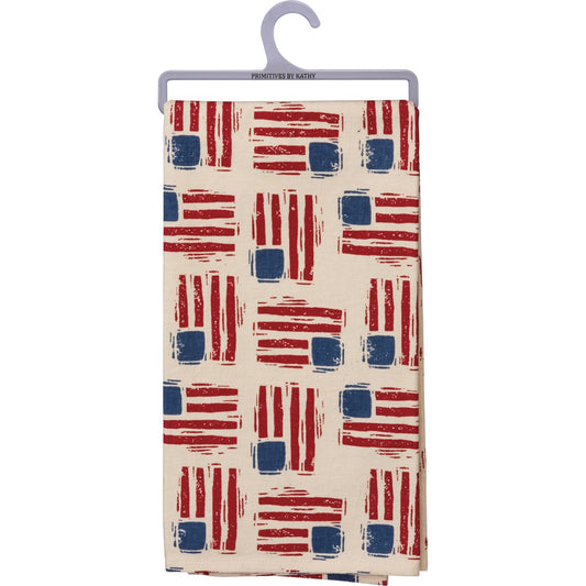 Flag Toss Home Dish Towel