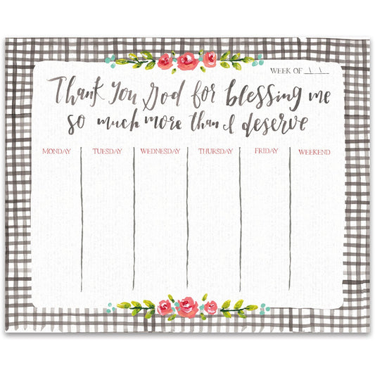 BLESSING ME MORE Notepad