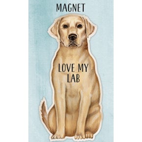 Yellow Lab Magnet