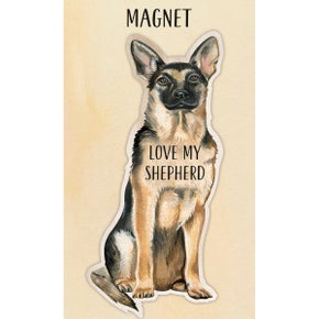 German Shepherd Magnet