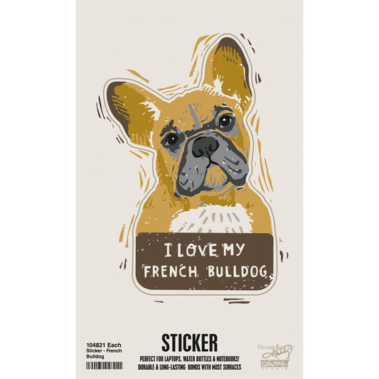 French Bulldog STICKER