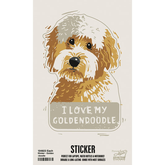 Golden Doodle STICKER