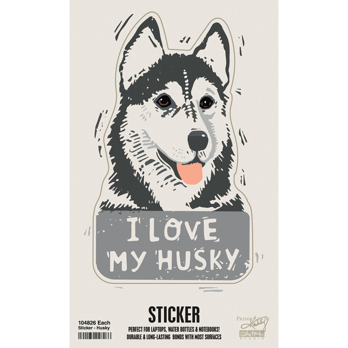 Husky Sticker