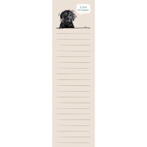 Black Lab List Pad