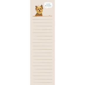 Yorkie List Pad