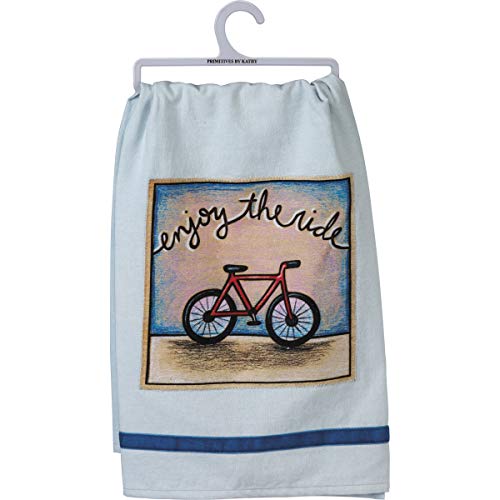 ENJOY THE RIDE DISH TOWEL