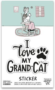 Grandcat Sticker