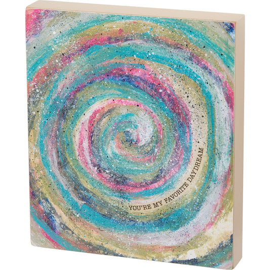 Day Dream Block Sign