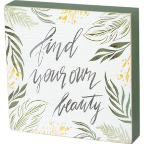 Find Your Own Box Sign