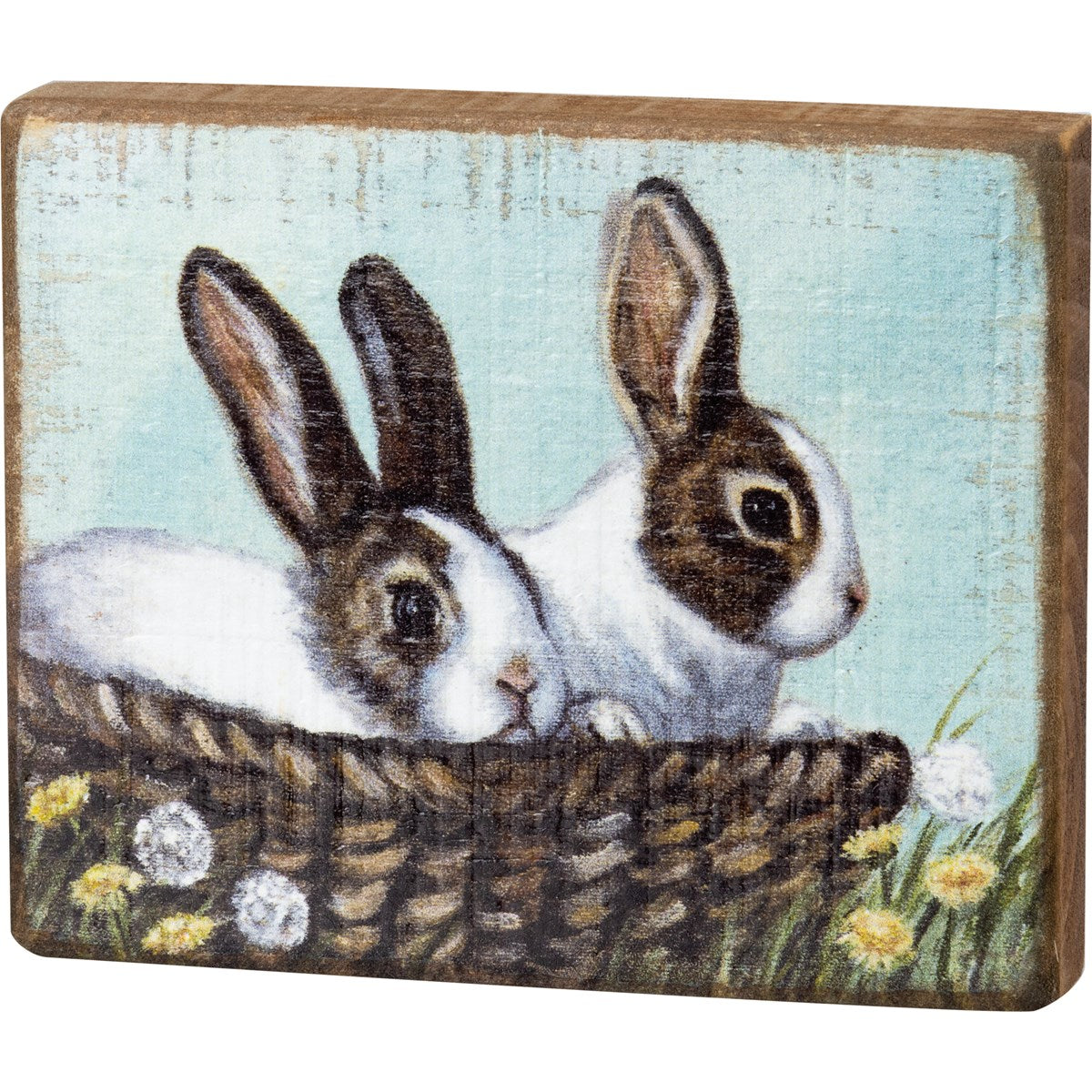 BUNNIES BLOCK SIGN