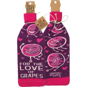Love Of Grapes Bottle Cover