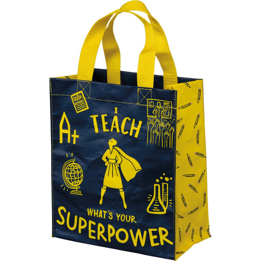 I TEACH DAILY TOTE