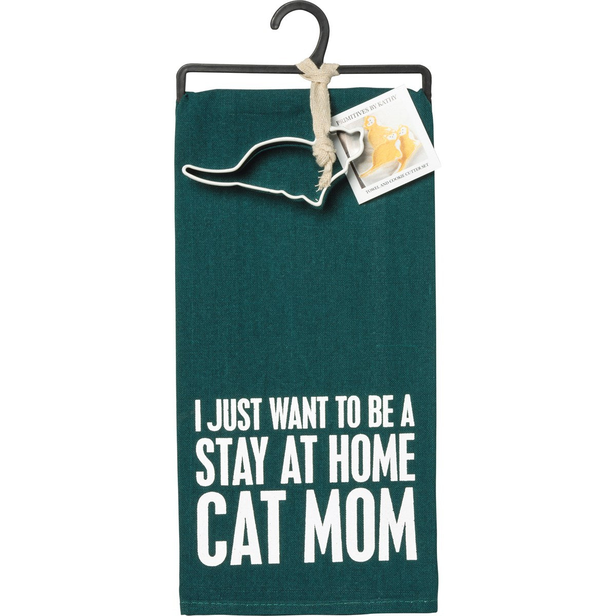 CAT MOM TOWEL & COOKIE CUTTER