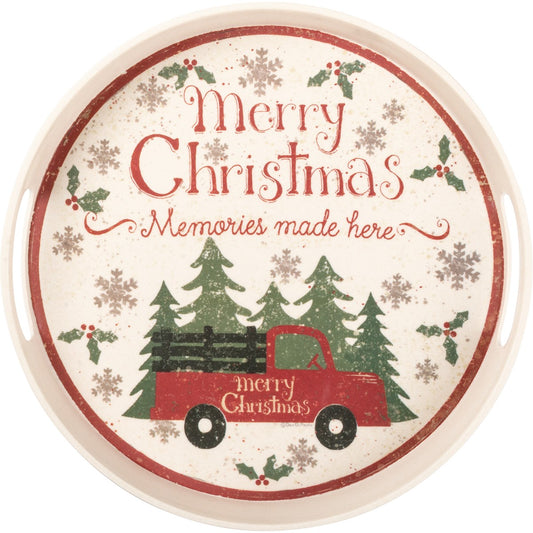 Truck and Tree Tray Small