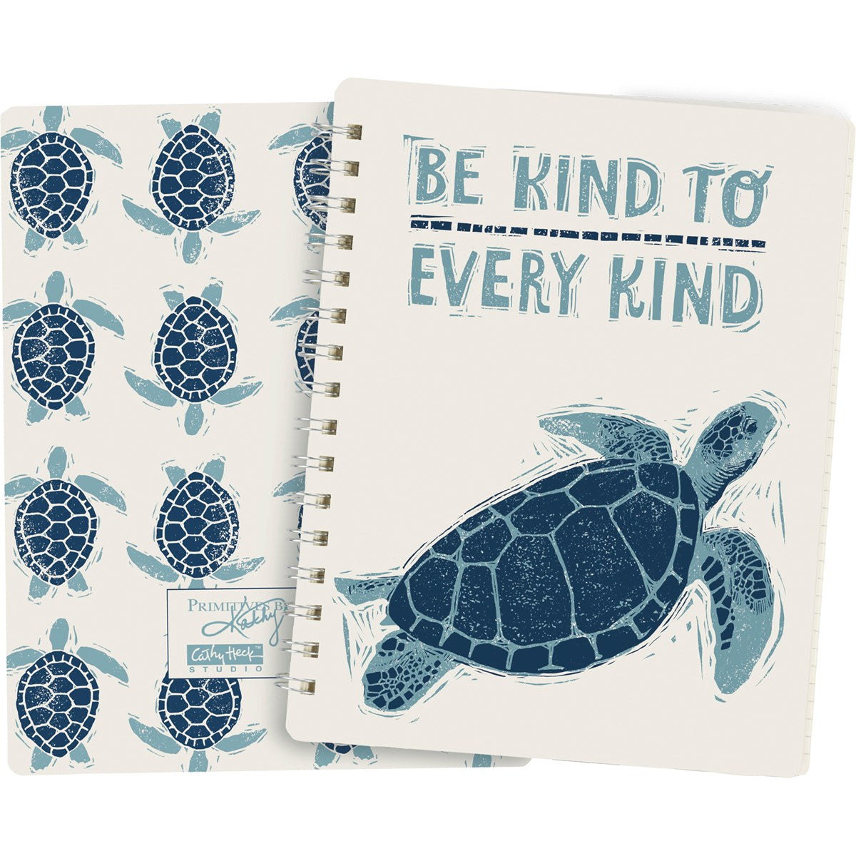 BE KIND SPIRAL NOTEBOOK - Turtle