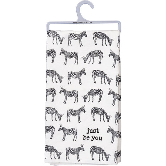 Zebra Just Be You Towel