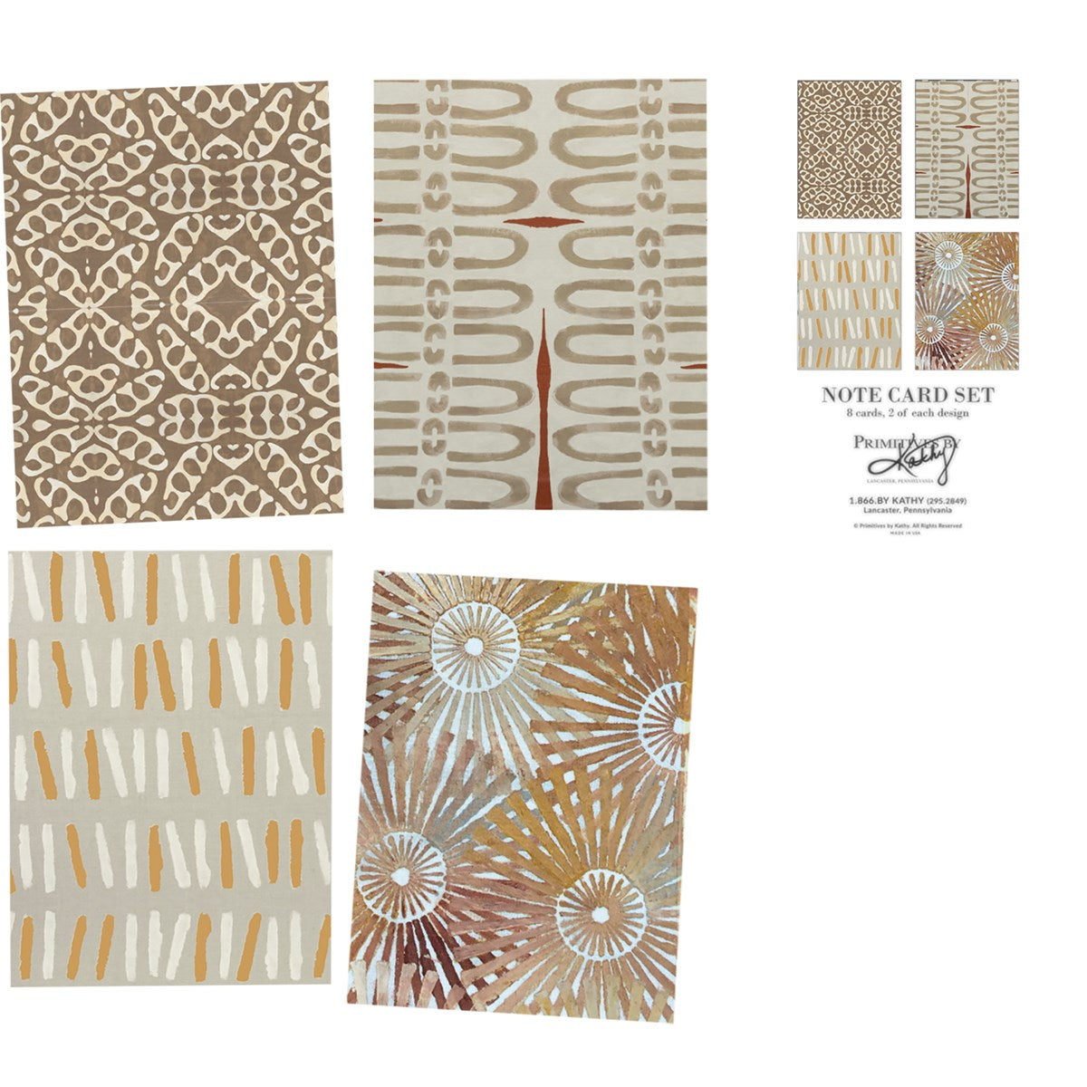 Desert Note Card Set
