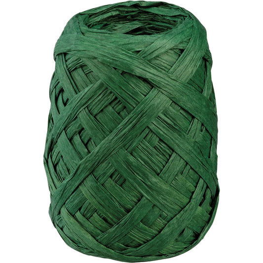 Green Raffia Ribbon Roll