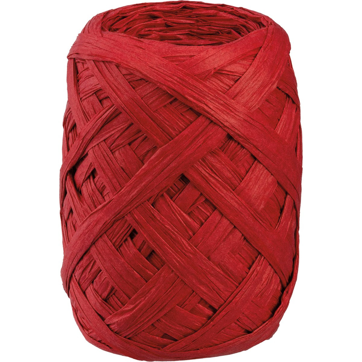 Red Raffia Ribbon Roll