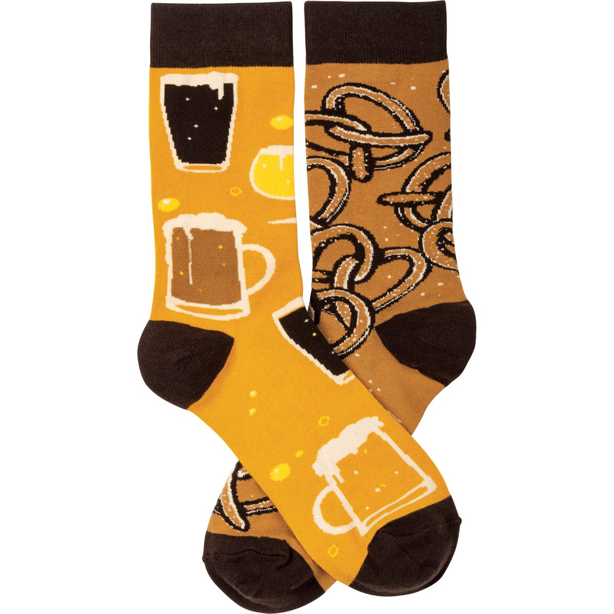 Beer & Pretzels Socks