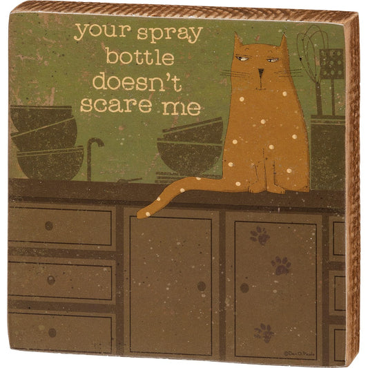 Your Spray Bottle Box Sign