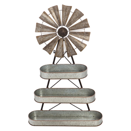 3 Level Windmill Wall Planter