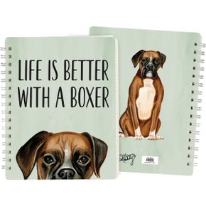 BOXER SPIRAL NOTEBOOK
