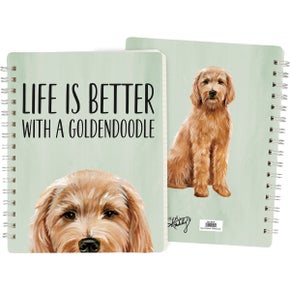 GOLDENDOODLE SPIRAL NOTEBOOK