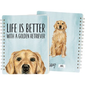 RETRIEVER SPIRAL NOTEBOOK